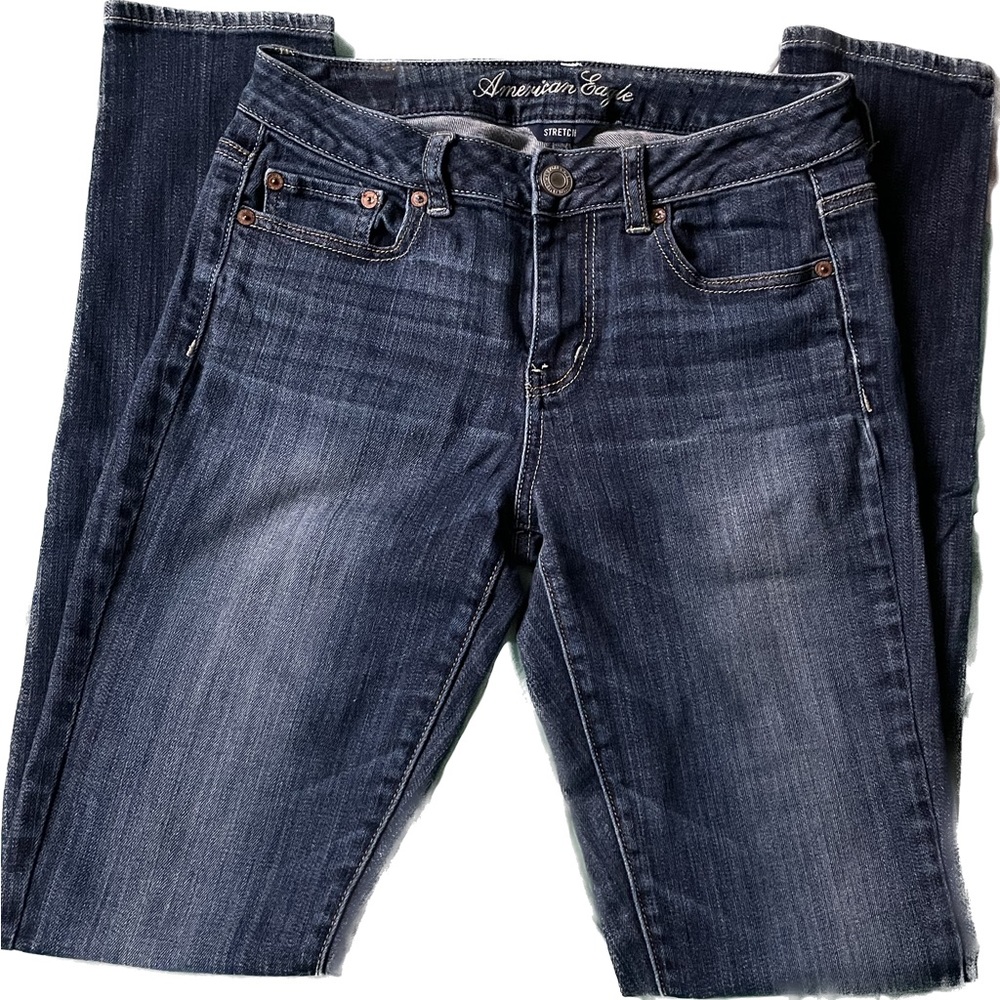 Size 4 Long, American Eagle Super Skinny jeans